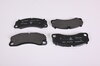 Brake pads set for disk brake front (4-part) - 992 GT3/Touring