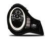 Head Light Set 996 Turbo / 996 GT2 / 996 GT3 - Black - 991.2 Style LED DRL - For Litronic Lights