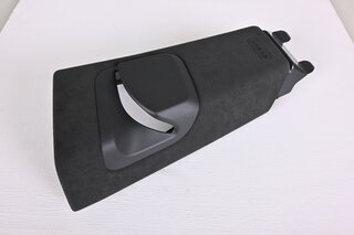 B-pillar trim Microfibre left Black - 992.1/Turbo/S / 992 GT3 (6NA,6NJ,6NN,6NQ,K8C)