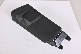 B-pillar trim Microfibre left Black - 992.1/Turbo/S / 992 GT3 (6NA,6NJ,6NN,6NQ,K8C)