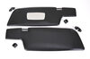 Sonnenblende (Paar) schwarz, mit Halter nur Coupe 68-89 (RHD)