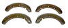 Drum Brake Shoe Set 356 A / B  - 40mm - Front or Rear - Set of 4