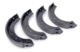 Handbremsbacke mit Belag 356 C+Carrera 2000/ 911 65-68/ 912 (Belag-Breite 25mm)
