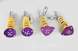 KW Coilover Suspension Kit - 996 C4/ Turbo - Variant 3 - Clubsport - With Camber Plate