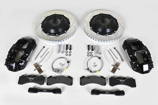 Brembo - freins AV sport GT (6 pistons) disques rainurés 380x32mm, étriers noirs