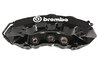 Brembo - freins AV sport GT (6 pistons) disques rainurés 380x32mm, étriers noirs