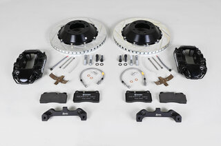 Brembo - freins AR sport GT (4 pistons) disques rainurés 380x28mm, étriers noirs