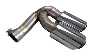 Tailpipe Sport version right Silver - 9YA Cayenne E3 (0P3)