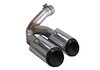 Tailpipe Sport version right Silver - 9YA Cayenne E3 (0P3)