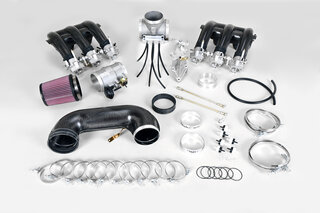 Einzeldrosselklappenanlage Carbon 964/ 993 (HFM)