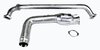 Catalyseur sport avec tuyau interm.''Brombacher'' 200 cell. HD 982 Cayman/Boxster, raccordt. OPF