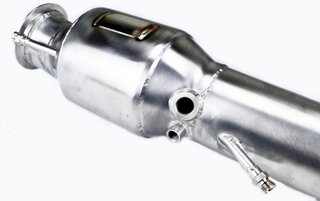 Catalyseur sport avec tuyau interm.''Brombacher'' 200 cell. HD 982 Cayman/Boxster, raccordt. OPF