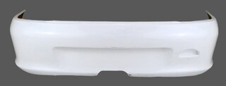 Rear Bumper 996 GT3 Cup Tribute 2003-04 - Center Exit and Tow Hook Cut Out - 2.78 kg - GRP