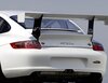 Rear Bumper 996 GT3 Cup Tribute 2003-04 - Center Exit and Tow Hook Cut Out - 2.78 kg - GRP