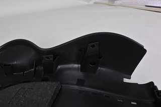 Backrest shell sports seat black - 996 C2/4/Turbo/GT2/GT3 (375, 376)