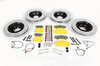 Umrüst-Kit PCCB auf Stahl 380/373mm , ZV, 2-teilig - geschlitzt, Pagid Gelb
