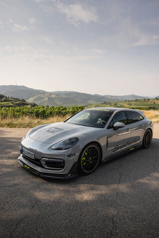 Aero Kit 971.2 Panamera Sedan / Sport Turismo - Sport Touring Series - Polished Carbon