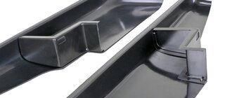Door Pocket Blank - Set) 911/930  1974-89 without Lid