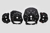 Instrument Face Set 991.2 - Black - PDK - KPH