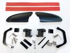 Kit transformation des loquets de porte - boucle ouverture porte RS nylon rouge  991/981
