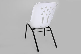 Office Chair "356 Speedster" Black/ White