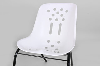 Office Chair "356 Speedster" Black/ White