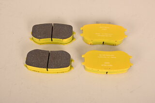 Renn Bremsbelag Satz PAGID "GELB" RSL29 - HA 991 GT3 Cup / GT4 CS/ GT2 RS