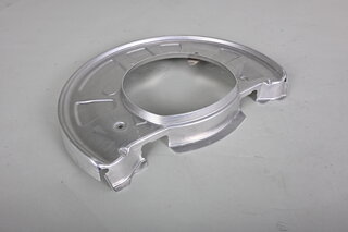 Cover plate for disc brake left painted - Macan (1LY)
