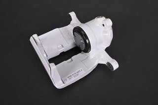Floating caliper without brake pads white rear left - Macan (1KN, 1KW)