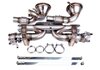 Muffler Bypass 992 GT3/ ST 4.0 L - Race - For OPF - Without Tips - Reuses Electric Valves