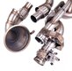 Muffler Bypass 992 GT3/ ST 4.0 L - Race - For OPF - Without Tips - Reuses Electric Valves