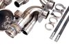 Muffler Bypass 992 GT3/ ST 4.0 L - Race - For OPF - Without Tips - Reuses Electric Valves