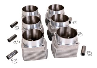 Kolben/Zylinder 965 3,3l 91-92 320PS Gruppe 5 Mahle (619-627G) - Set (6 Stück)