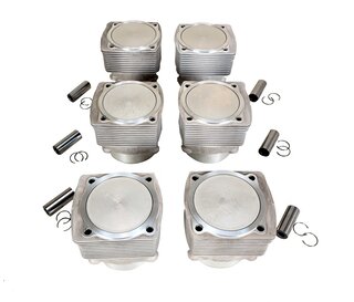 Kolben/Zylinder 965 3,3l 91-92 320PS Gruppe 5 Mahle (619-627G) - Set (6 Stück)