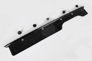 Engine Insulation Cover Plate 993 - Black - GRP - Includes 5 Retaining Clips