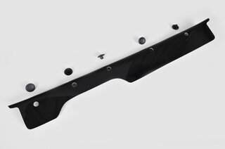 Engine Insulation Cover Plate 993 - Black - GRP - Includes 5 Retaining Clips