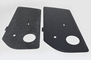 Türverkleidungssatz Carbon Matt Finish ohne Anbauteile - Mit Lautsprecher-Löchern