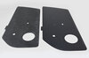 Türverkleidungssatz Carbon Matt Finish ohne Anbauteile - Mit Lautsprecher-Löchern