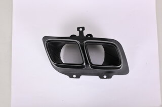 Dual Exhaust Tip - Right - 992 Turbo/ TurboS - Black/ Chrom