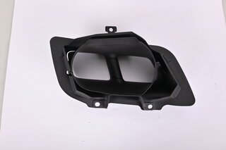 Dual Exhaust Tip - Left - 992 Turbo/ TurboS - Black/ Chrom