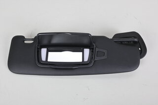 Sun Visor 992 Targa/ Cabrio - Right - Black - With Mirror