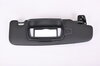 Sun Visor 991, 992 Coupe - Right - Black - With Mirror - RHD