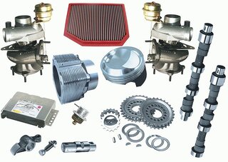 Kit de puissance 993turbo  Stage 4 - 550ch/750Nm  - uniquement pour DME 0261203758