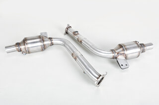 Secondary Sport Cat Set 986 Boxster 2.7 L / 3.2 L - 200 cpsi - Ø 110mm TriMetallic Cats - Cargraphic