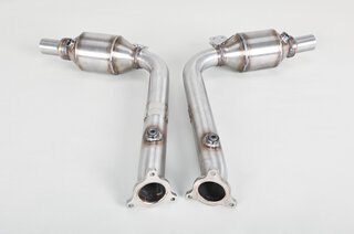 Secondary Sport Cat Set 986 Boxster 2.7 L / 3.2 L - 200 cpsi - Ø 110mm TriMetallic Cats - Cargraphic