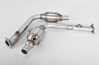 Secondary Sport Cat Set 986 Boxster 2.7 L / 3.2 L - 200 cpsi - Ø 110mm TriMetallic Cats - Cargraphic