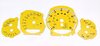 Zifferblattsatz Racing Gelb 991 Turbo S, PDK,  mp/h, Fahrenheit, Logo