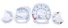 Zifferblattsatz Racing Gelb 991 Turbo S, PDK,  mp/h, Fahrenheit, Logo