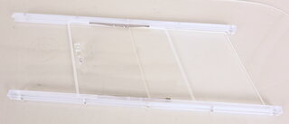 Türscheibe Polycarbonat 993 GT2 links Schiebefenster nur Rennausführung Version 1, klar rund