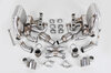 Street Exhaust System 993 - Brombacher Edition - With Heat - 200 Cell Cats - TÜV Approved